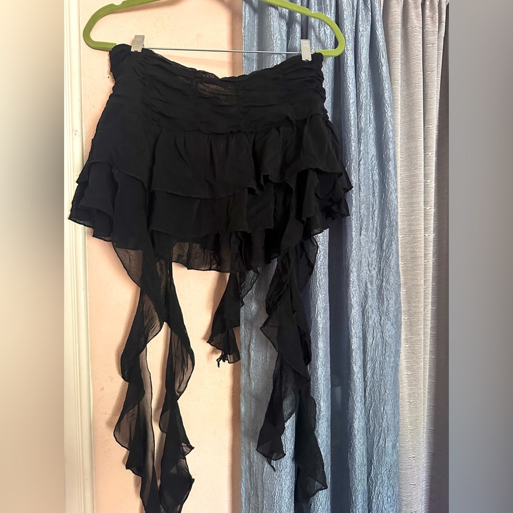Black Urban Outfitters mini skirt